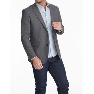 Paul Dione Wool Sports Coat/Blazer 42L Gray